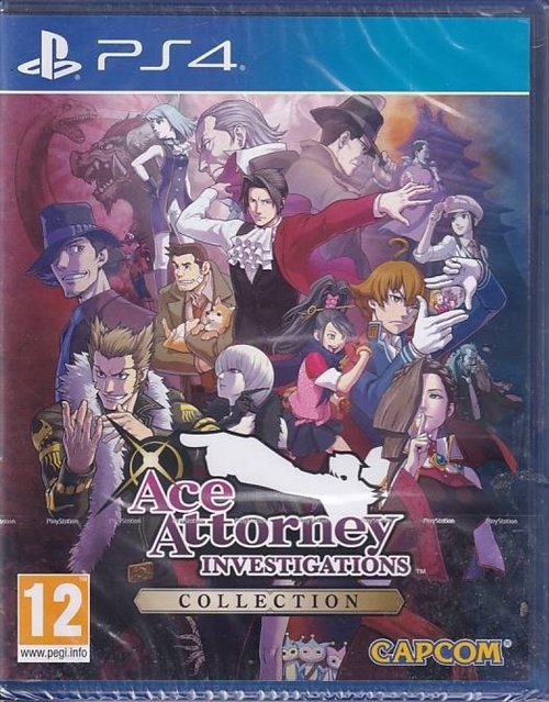 Ace Attorney Investigations Collection - i Folie - PS4 (AA Grade) (Genbrug)